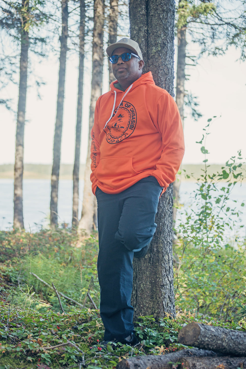 CNC Adult Hooded Sweatshirt Fall Collection - Orange (Every Child Matters)
